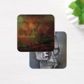 Abstrakte Steinfigur (Schreibtisch)