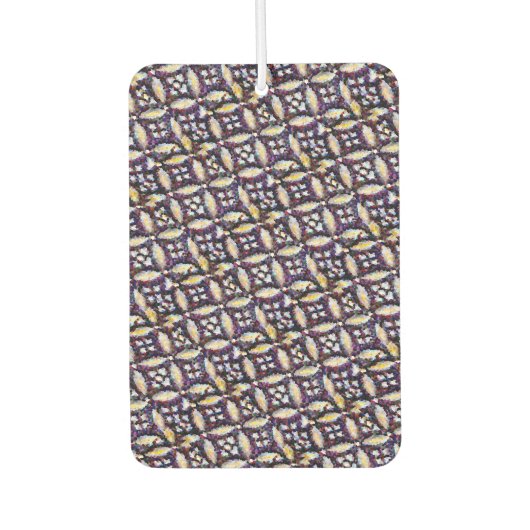 Abstrakte Sterne Autolufterfrischer (Vorderseite)