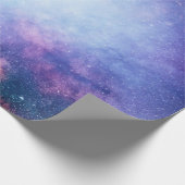 Abstrakte Sterne des Universums Geschenkpapier (Ecke)