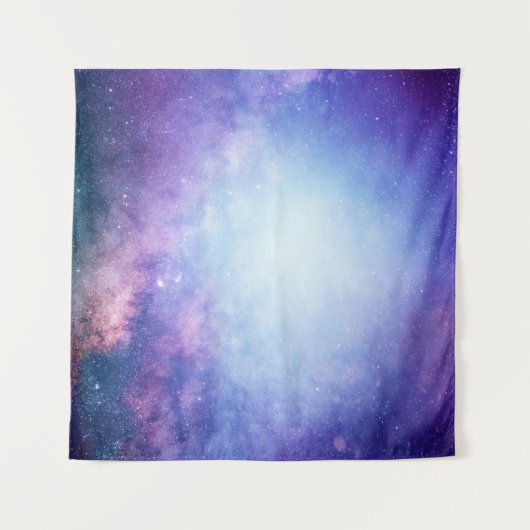 Abstrakte Sterne des Universums Wandteppich (Vorderseite (Horizontal))