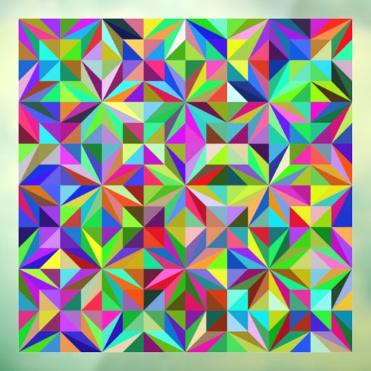 Abstrakte Sterne Fensteraufkleber (Blatt 3)