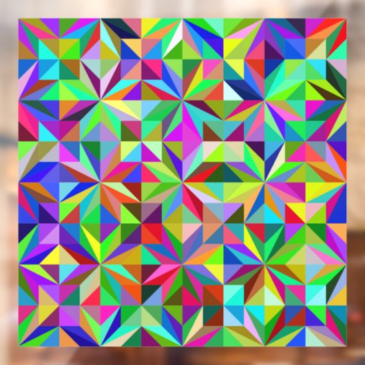 Abstrakte Sterne Fensteraufkleber (Blatt 2)