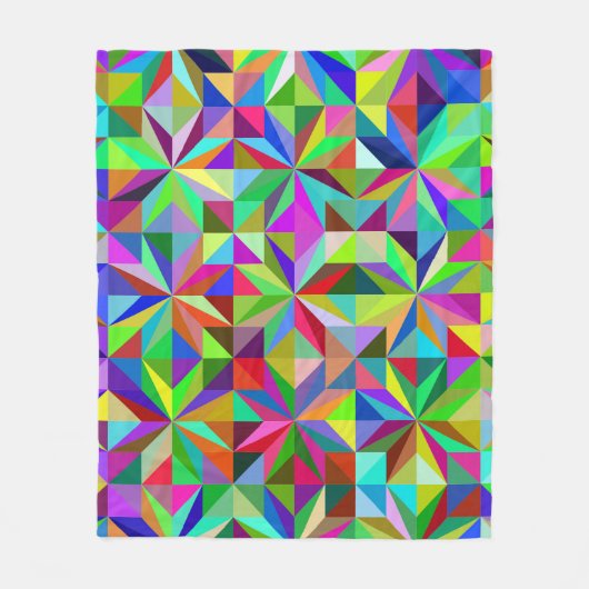 Abstrakte Sterne Fleecedecke (Vorderseite)