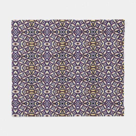 Abstrakte Sterne Fleecedecke (Vorderseite (Horizontal))