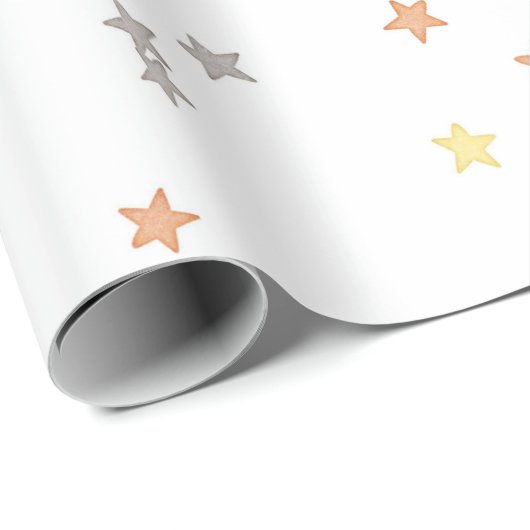 Abstrakte Sterne Geschenkpapier (Rolleneckpunkt)