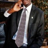 Abstrakte Sterne Krawatte