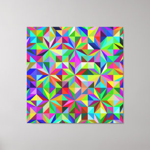 Abstrakte Sterne Leinwanddruck