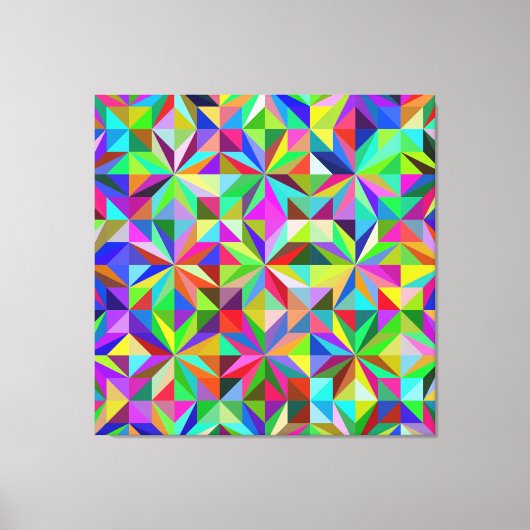 Abstrakte Sterne Leinwanddruck (Vorderseite)