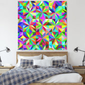 Abstrakte Sterne Leinwanddruck (Insitu (Schlafzimmer))