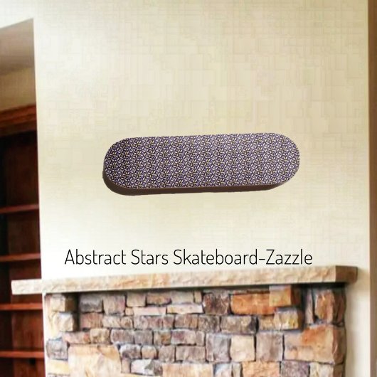 Abstrakte Sterne Skateboard