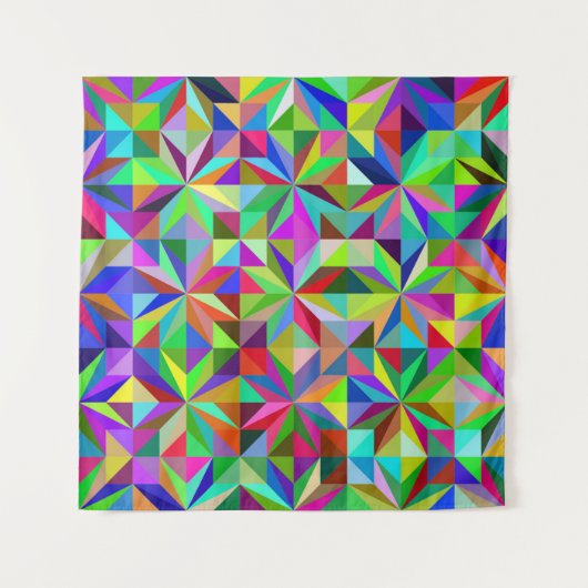 Abstrakte Sterne Wandteppich (Vorderseite)