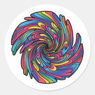 Abstrakte Sticker - Moderne, einzigartige Designs