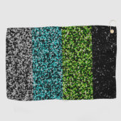 Abstrakte Stille Golfhandtuch (Horizontal)