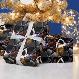 Abstrakte Stillleben Tee Tasse Büro Stationäre Kun Geschenkpapier