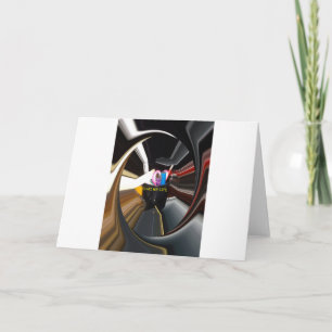 Abstrakte Stillleben Tee Tasse Büro Stationäre Kun Karte