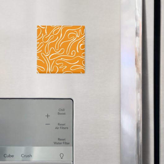 Abstrakte Stimmung Muster Magnet (In Situ (Kühlschrank))