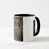 abstrakte Strandstadt Tasse (VorderseiteRechts)