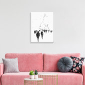 Abstrakte Straßenlandschaft Leinwanddruck (Insitu (Wohnzimmer))