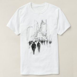 Abstrakte Straßenlandschaft T-Shirt
