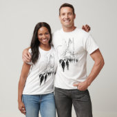 Abstrakte Straßenlandschaft T-Shirt (Unisex)