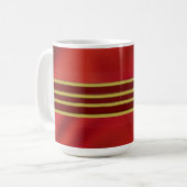 Abstrakte Stream Liner-Tasse Kaffeetasse (Vorderseite Links)