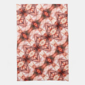 Abstrakte Streifen aus seidener Rapport in rosa We Geschirrtuch (Vertikal)