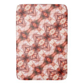 Abstrakte Streifen aus Seidenform in rosa Badematte (Vorderseite Vertikal)