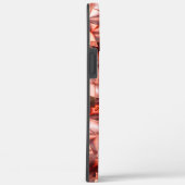 Abstrakte Streifen aus Seidenform in rosa Case-Mate iPhone Hülle (Rückseite / Rechts)