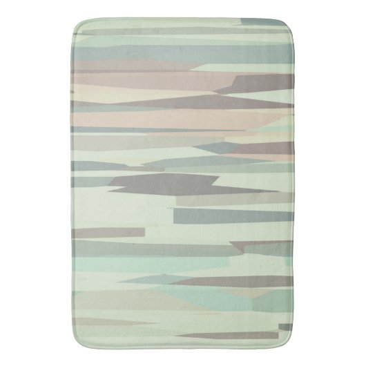 abstrakte Streifen Badematte (Vorderseite Vertikal)