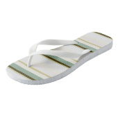 abstrakte Streifen Badesandalen (Schrägansicht)