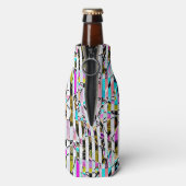 Abstrakte Streifen Flaschenkühler (Flasche Rückseite)