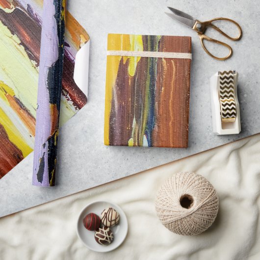 Abstrakte Streifen Geschenkpapier (Kunsthandwerk)