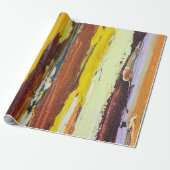 Abstrakte Streifen Geschenkpapier (Ungerollt)