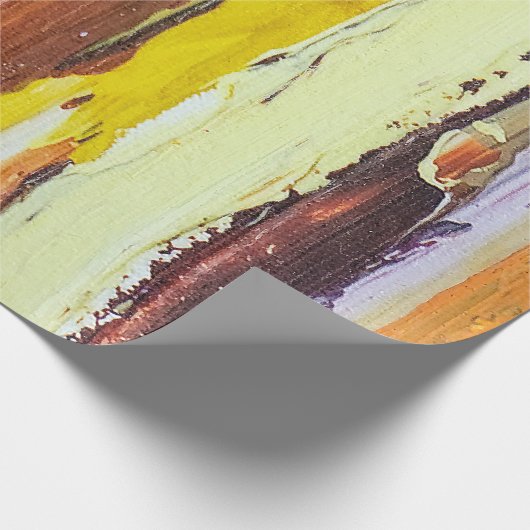 Abstrakte Streifen Geschenkpapier (Ecke)