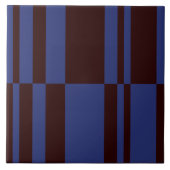 Abstrakte Streifen (groß) Fliese (Vorderseite)