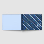 Abstrakte Streifen in der Hand Gästebuch (Voll)