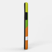 Abstrakte Streifen iPhone Case (Hinten/Rechts)