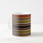 Abstrakte Streifen Kaffeetasse (Vorderseite Links)