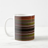 Abstrakte Streifen Kaffeetasse (Links)