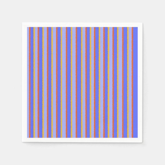 abstrakte Streifen moderne Kunst Serviette (Vorderseite)