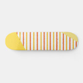 abstrakte Streifen moderne Kunst Skateboard (Horizontal)
