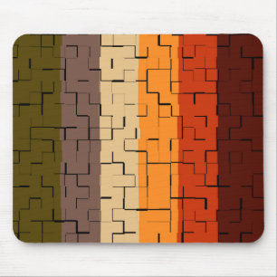 Abstrakte Streifen Mousepad