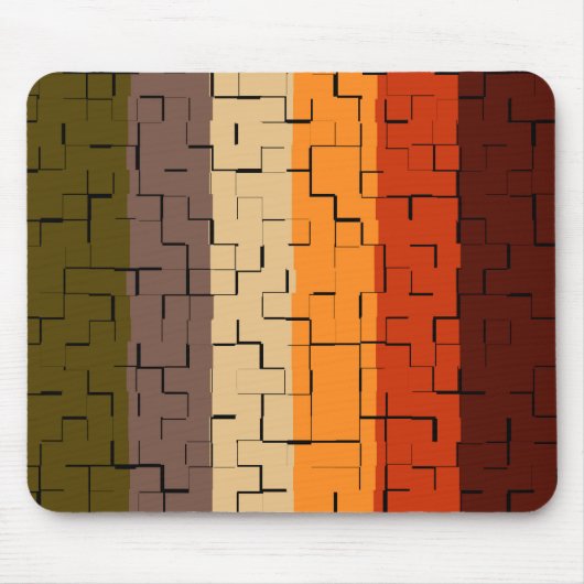 Abstrakte Streifen Mousepad (Vorne)