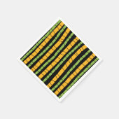 Abstrakte Streifen Serviette (Ecke)