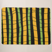 Abstrakte Streifen Sherpadecke (Vorderseite (Horizontal))