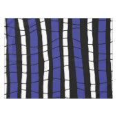 Abstrakte Streifen Tischdecke (Vorderseite (Horizontal))