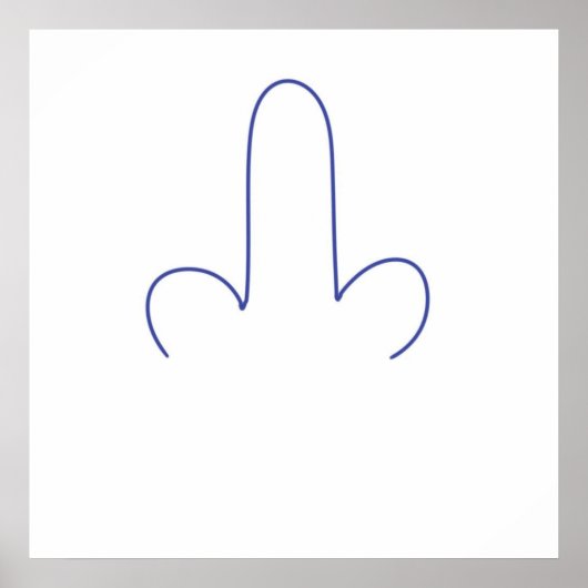 abstrakte Strickkunst Poster (Vorne)