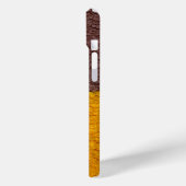 Abstrakte Stricktextur Case-Mate iPhone Hülle (Rückseite / Links)