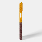 Abstrakte Stricktextur Case-Mate iPhone Hülle (Rückseite / Rechts)