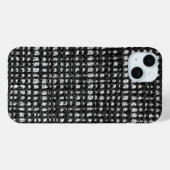 Abstrakte Stricktextur Case-Mate iPhone Hülle (Rückseite (Horizontal))